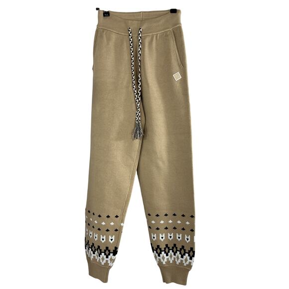 The Upside 'Fairbanks' Tan Cotton Jojo Knit Jogger Size XS - NWT - Picture 2 of 4